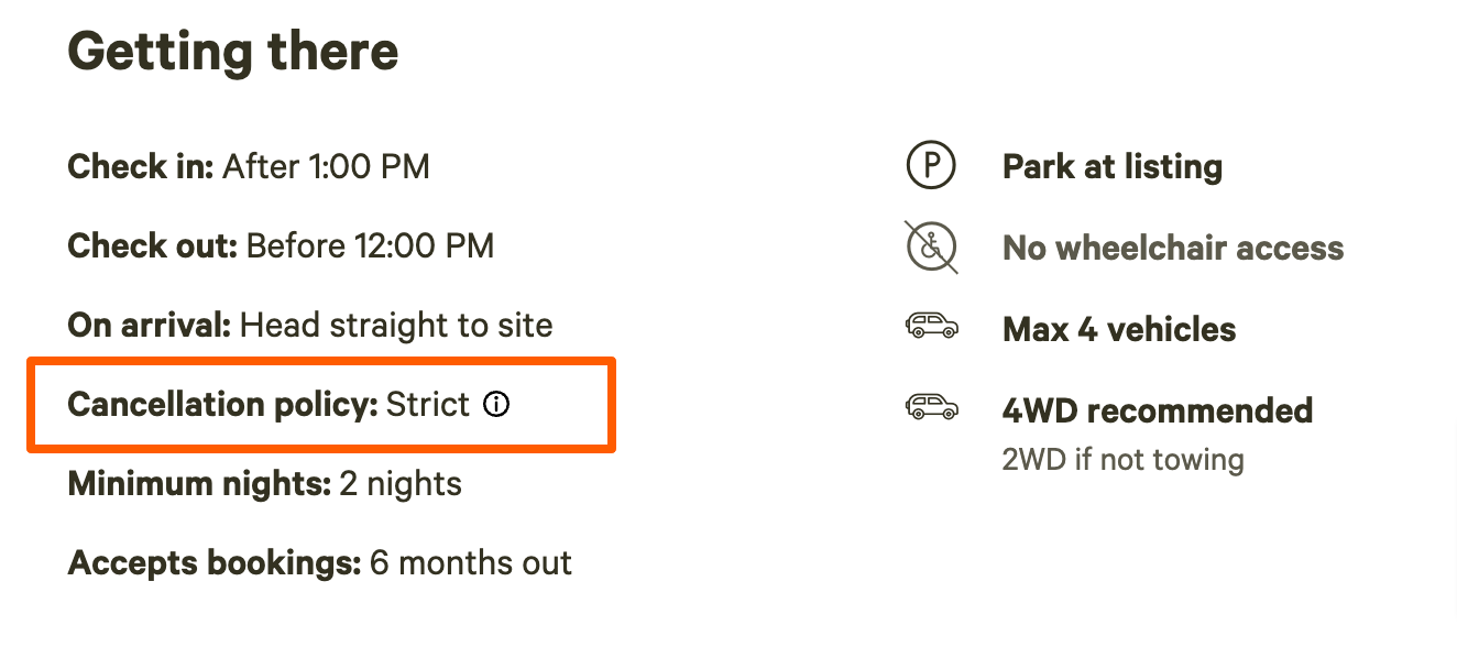 What is the cancellation policy? UK Help Centre