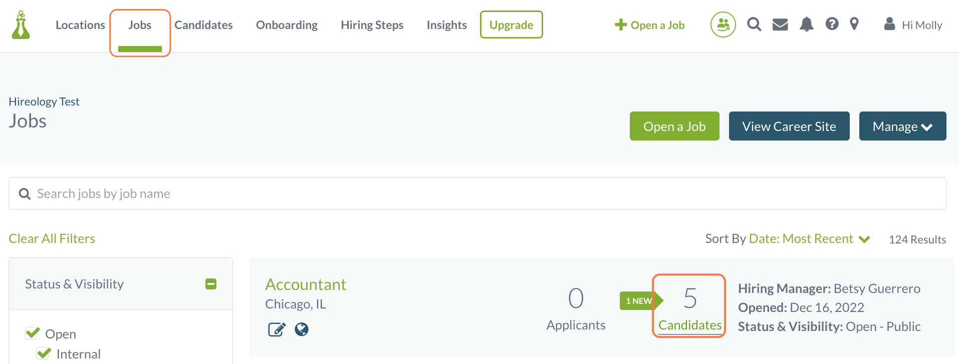 Ordering a Caliper Assessment Hireology