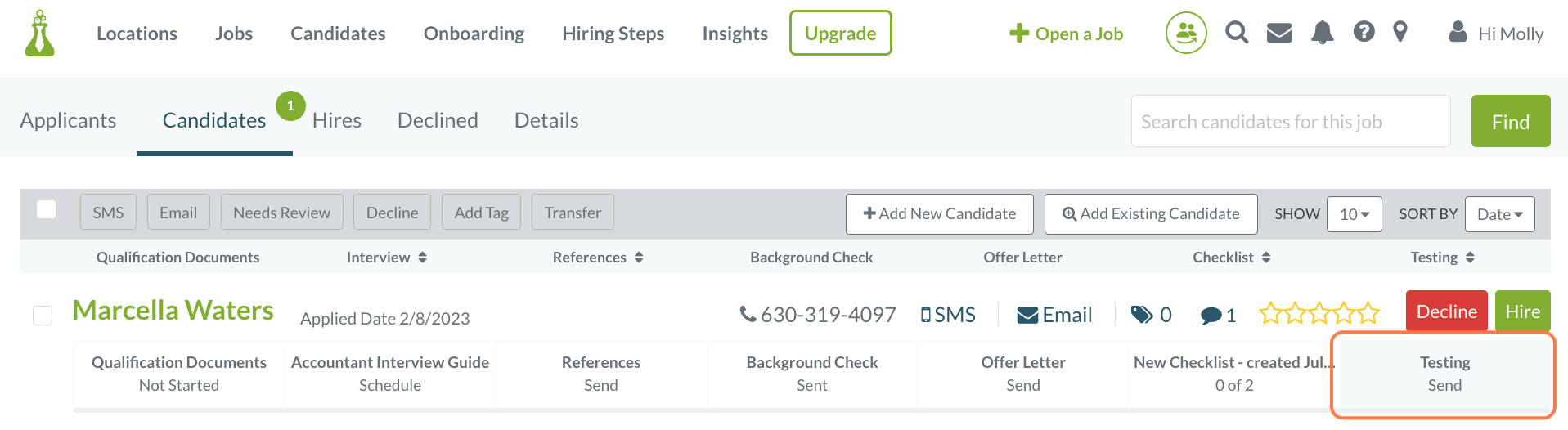 Ordering a Caliper Assessment Hireology