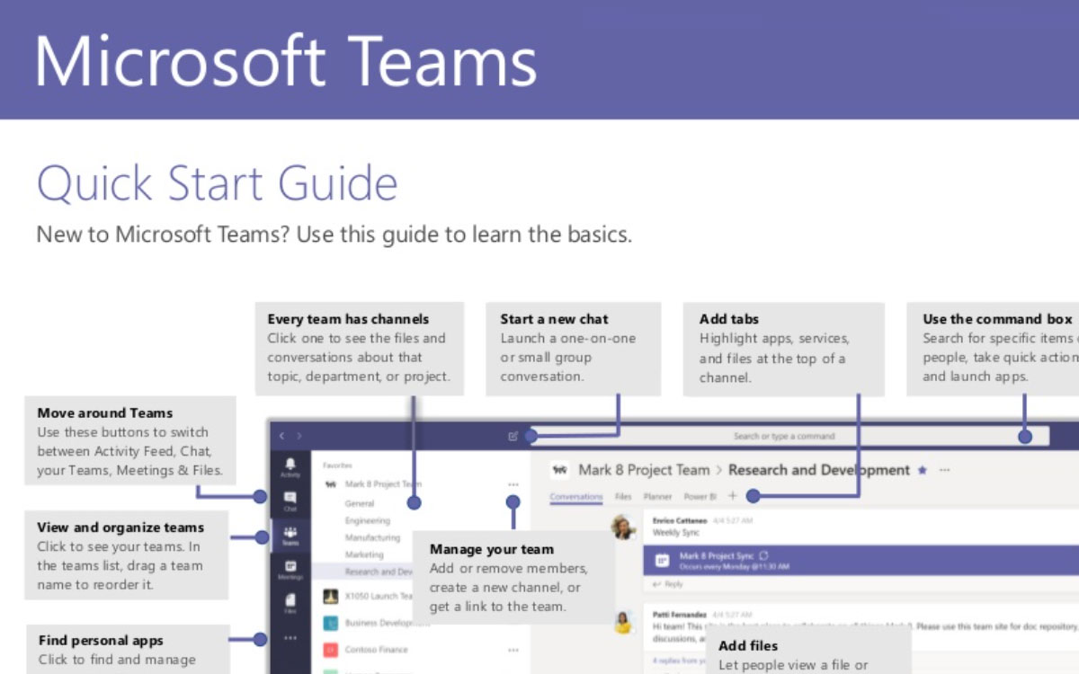 Quick Start Guide Microsoft Teams Hixon Group