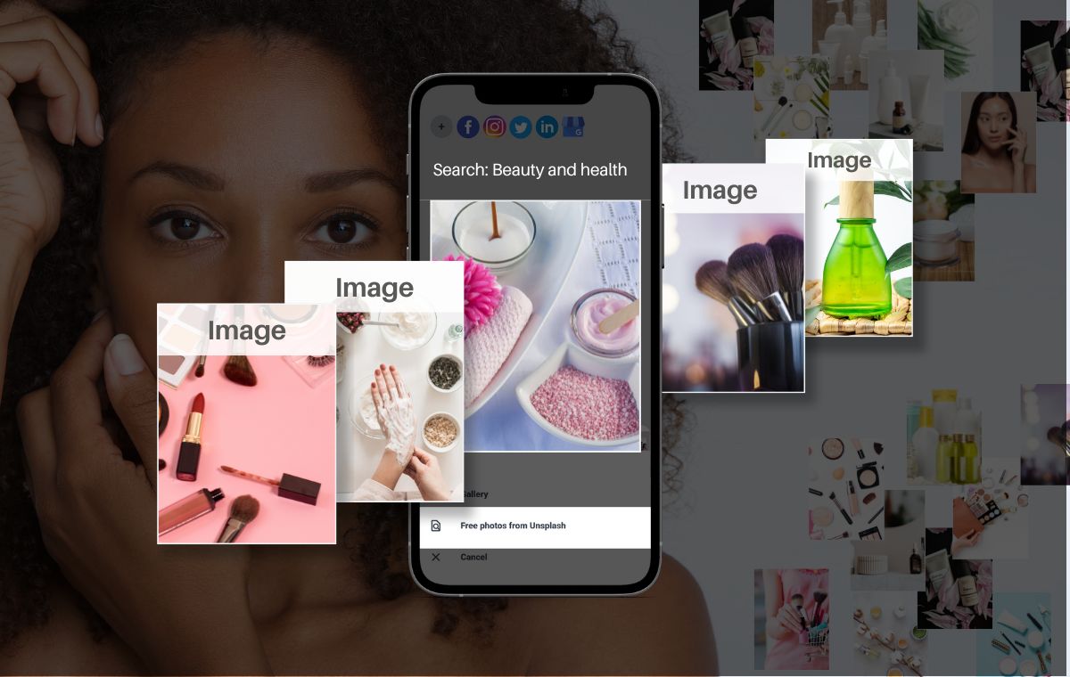 How to use free Unsplash images with Hookle Hookle