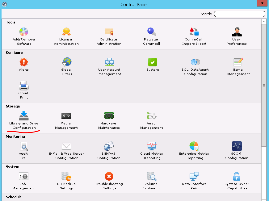 How to add a VTL to Backup Server With Commvault Simpana 10 Huawei