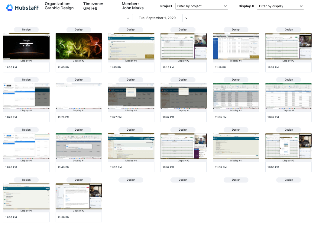 How to Export Screenshots in Hubstaff Time Tracking