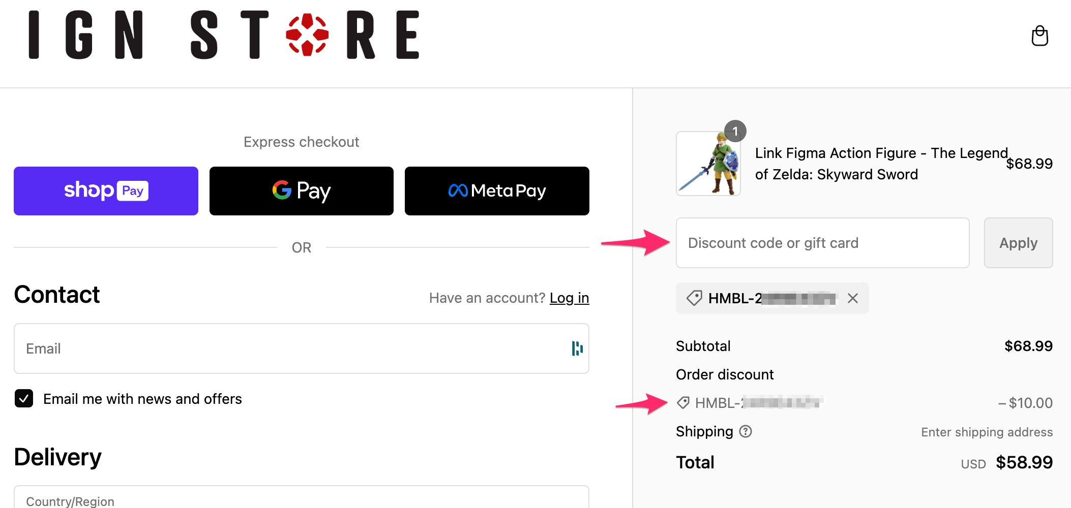 IGN Coupon Redemption Instructions Humble Bundle