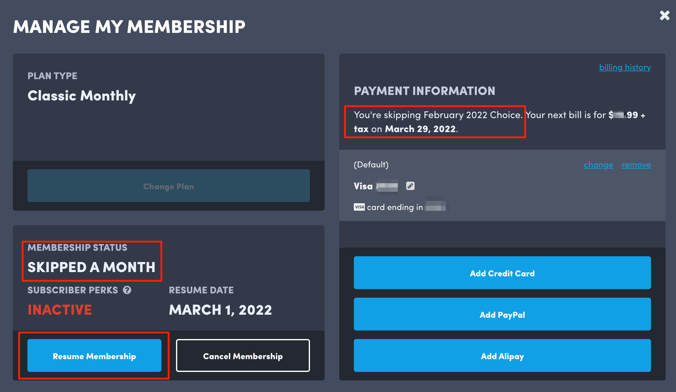 Humble Choice How to Skip and Resume Your Membership Humble Bundle