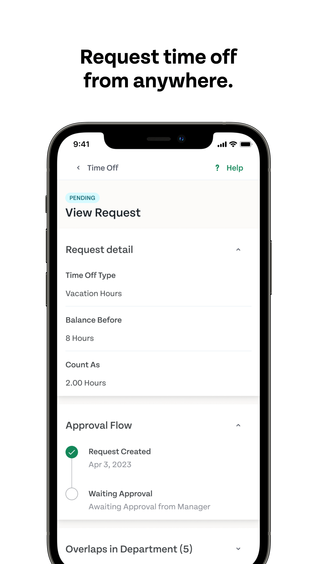 Request & Manage Time Off in the App Humi Help Centre