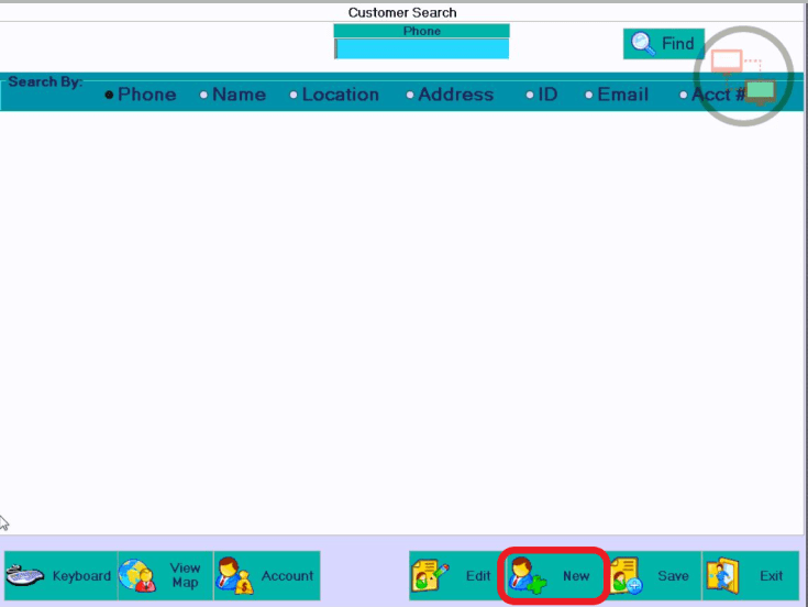 Inputting Customer Information HungerRush