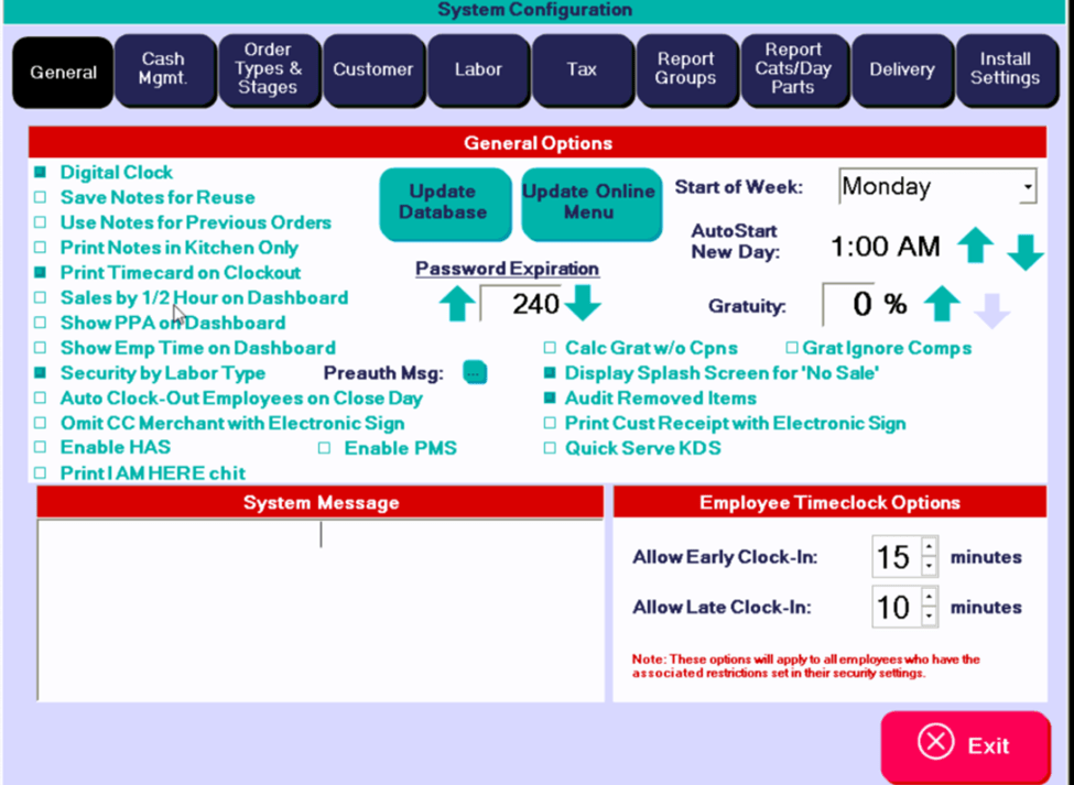 Manual Credit Card Entry HungerRush