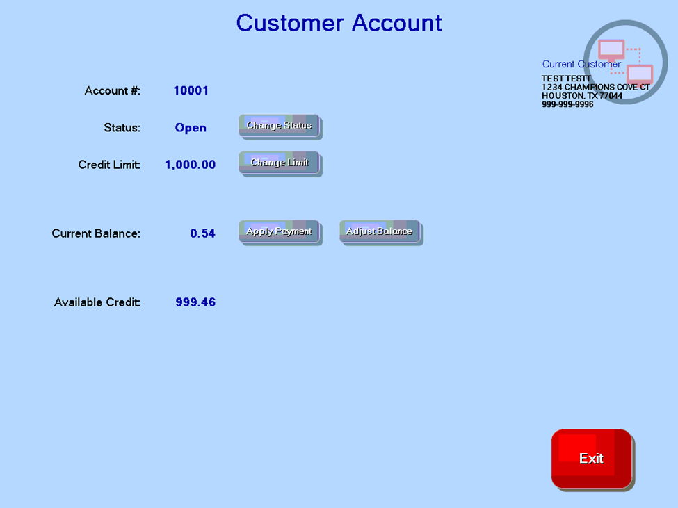 Setting Customer Account Options HungerRush