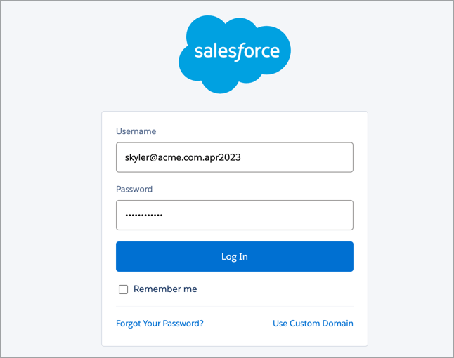 Connecting Salesforce Sandbox Instance Insycle