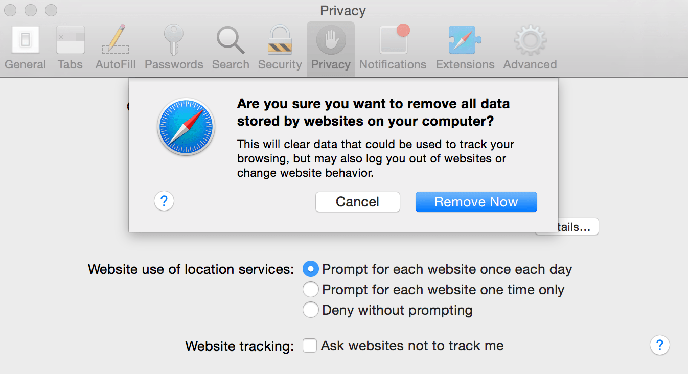 How To Reset Your Safari  Browser Intego Support