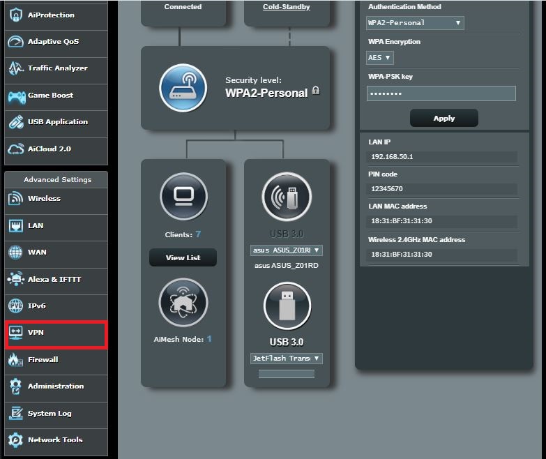 How to Configure Ivacy on Asus Router (VPN Client) Ivacy