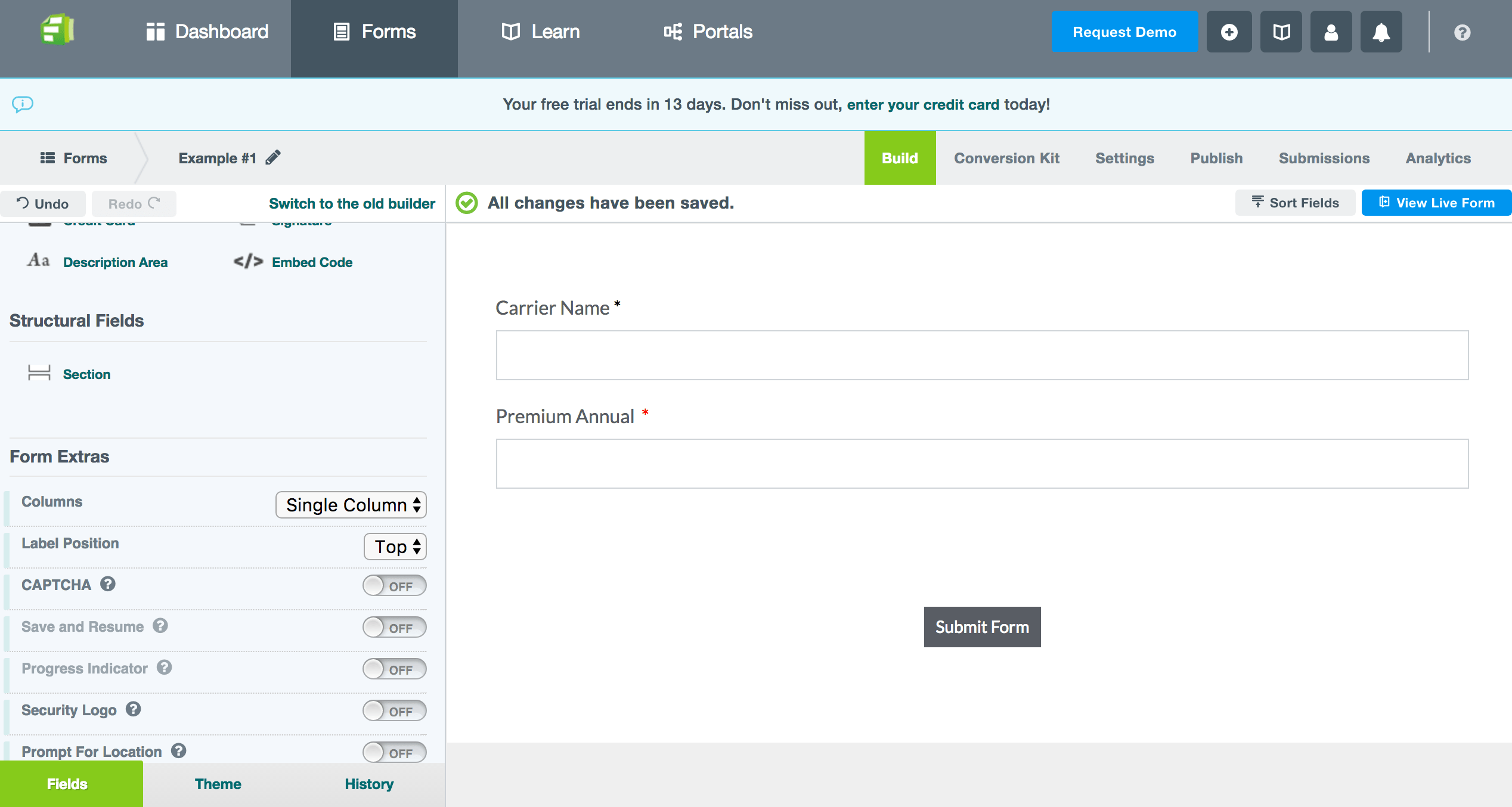 Formstack Integration Guide