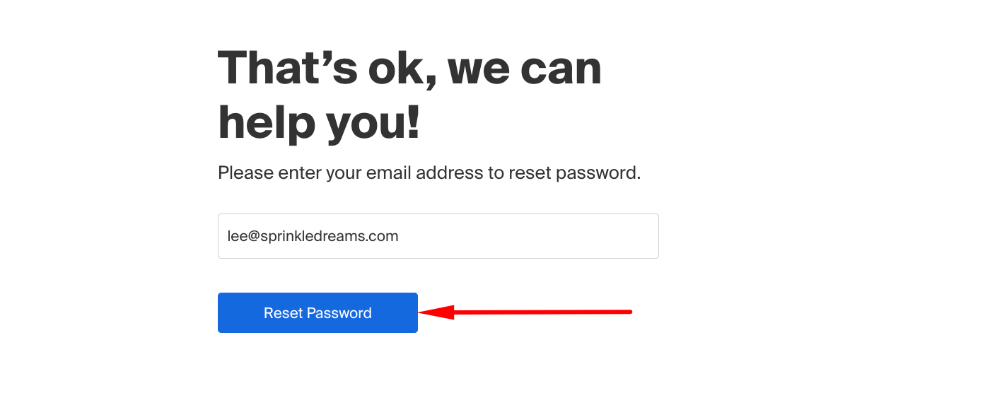 Reset Password for an Employer Account Handshake Help Center