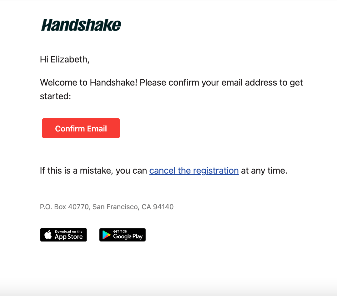 Log In as an Alum Set your Handshake Password Handshake Help Center