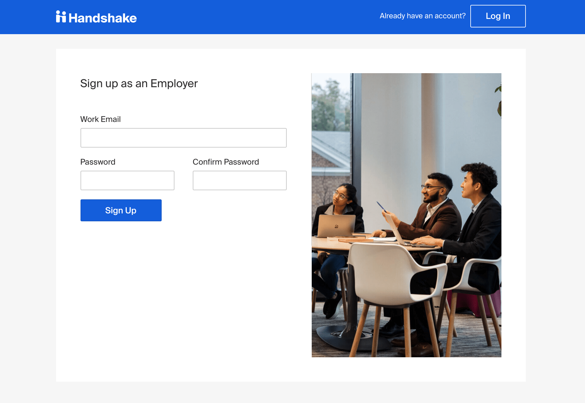 Can I create a second company on Handshake under the same email address