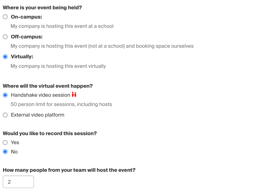 Handshake’s Guide to Hosting Virtual Recruiting Events Handshake Help