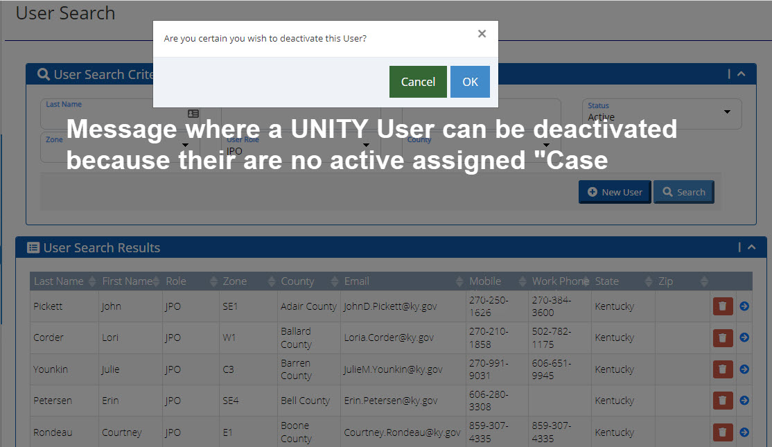 UNITY July Enhancement Release New Case Reassignment Tool ICJ Help Center