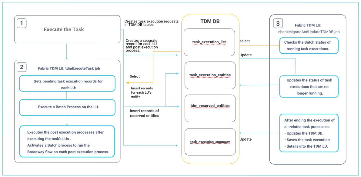 Task Execution Processes K2View Support