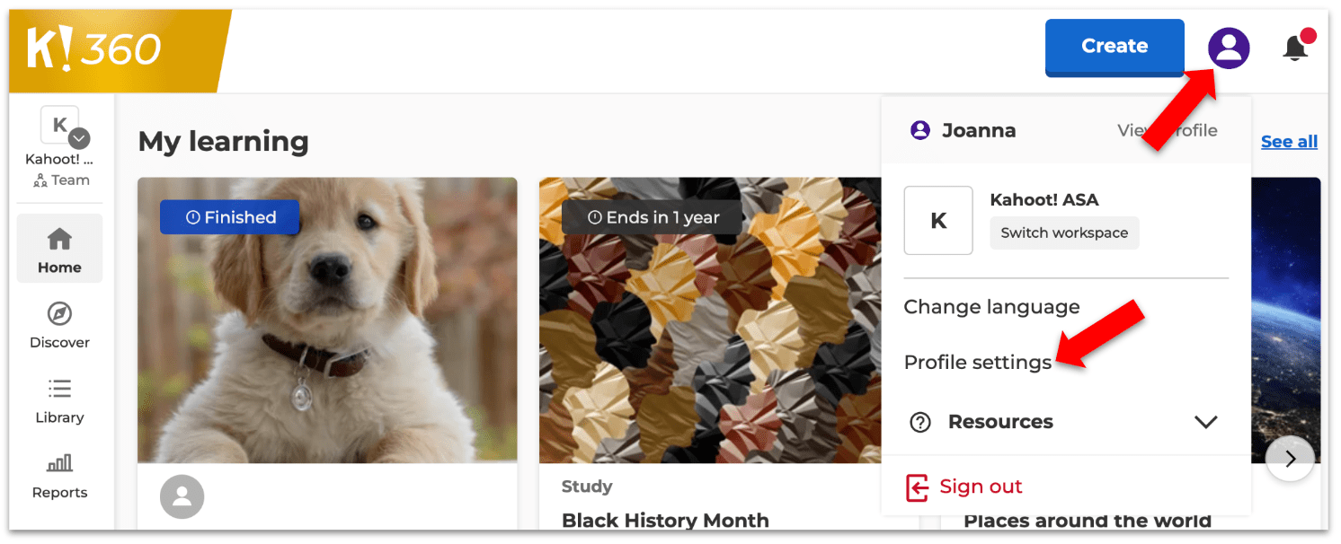 How to update Kahoot! notification settings Kahoot! Help & Resource Center