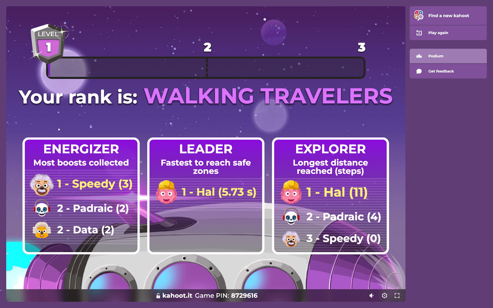 Robot Run Kahoot! game mode How to play Centre d'aide