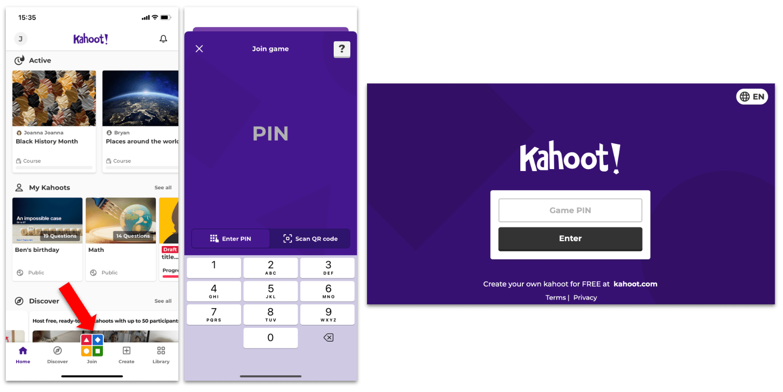 Kahoot! join code how to join a Kahoot! game Kahoot! Help & Resource