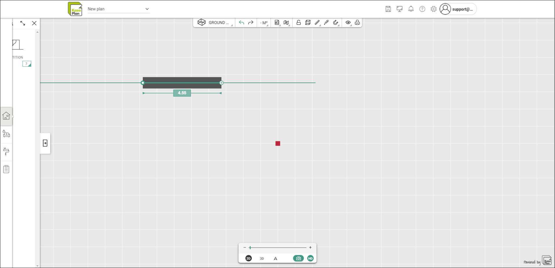 TRACE a wall EN_Centre d'Aide