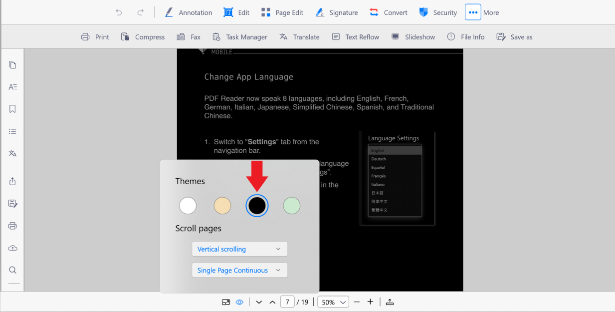 How to Change the Background Color in PDFs Support Kdan Mobile