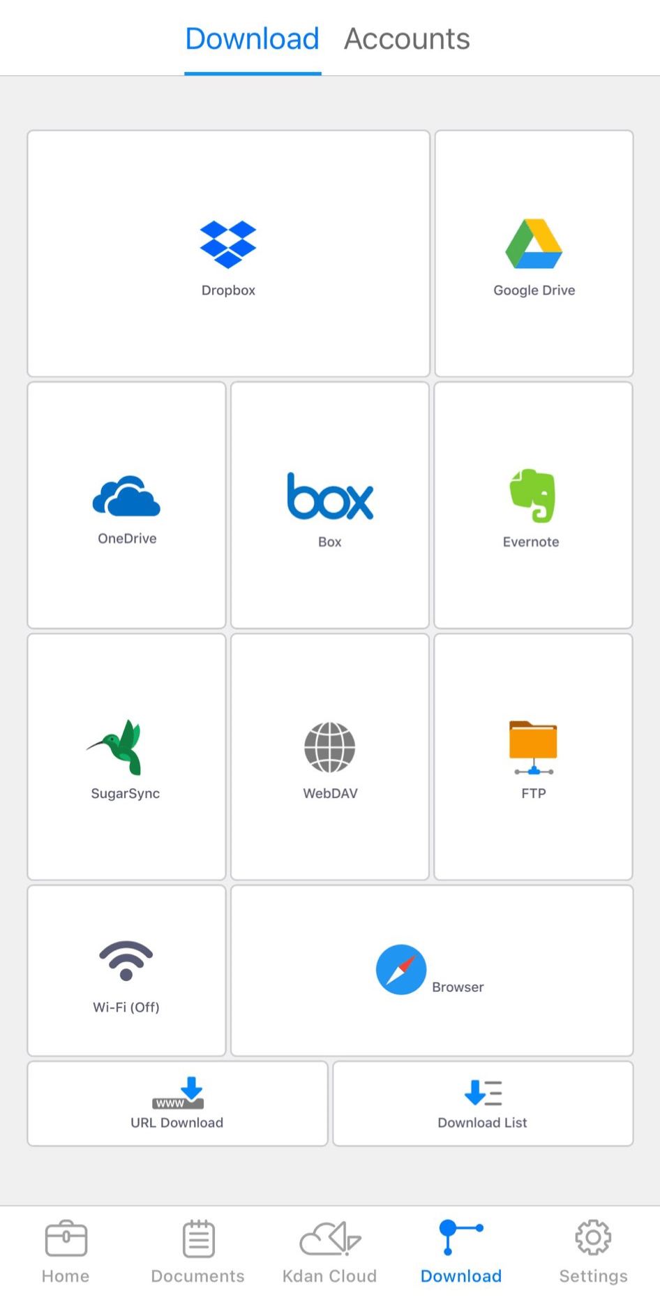 How to Download Files from Cloud Storage Support Kdan Mobile