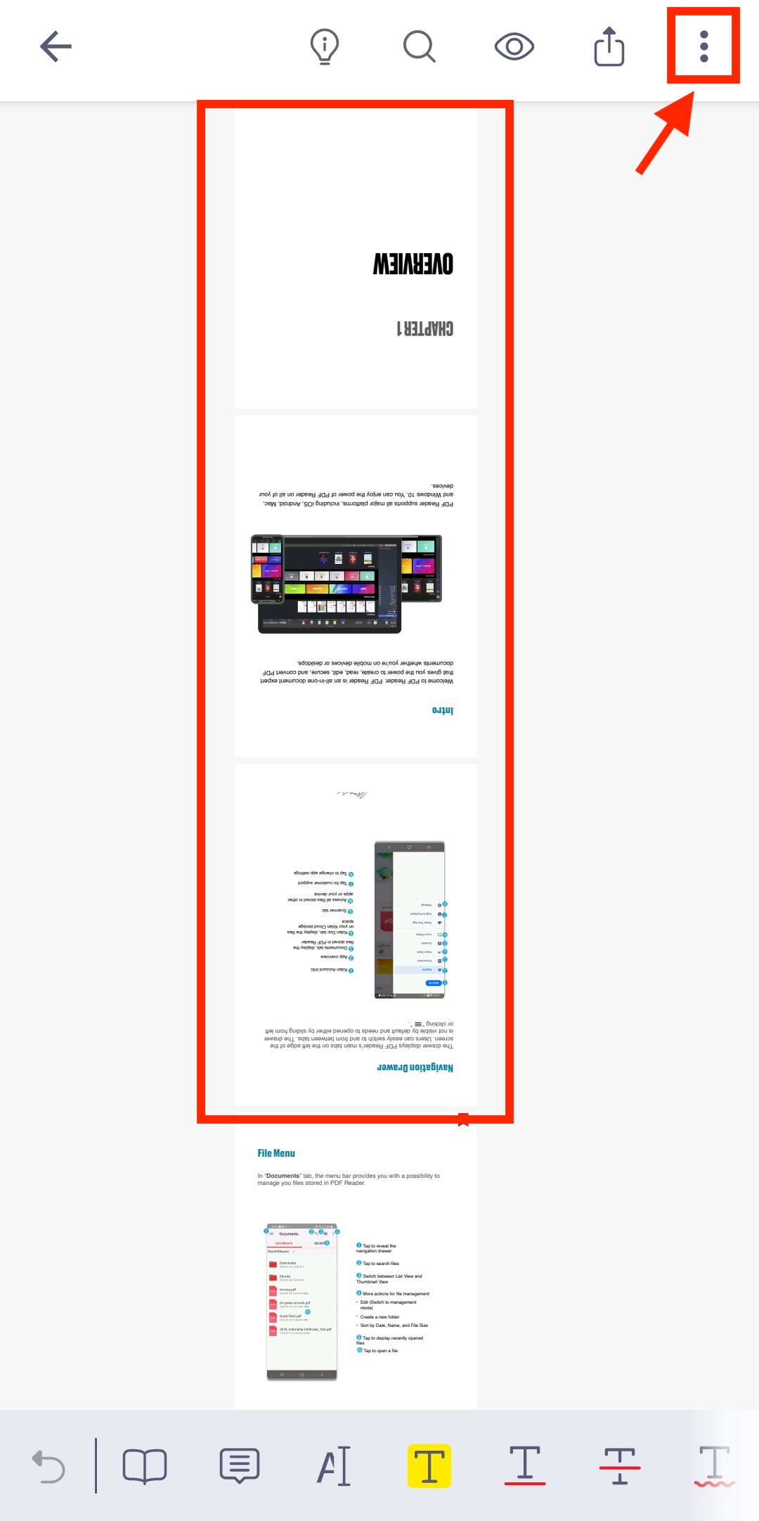 How to Rotate Pages Support Kdan Mobile