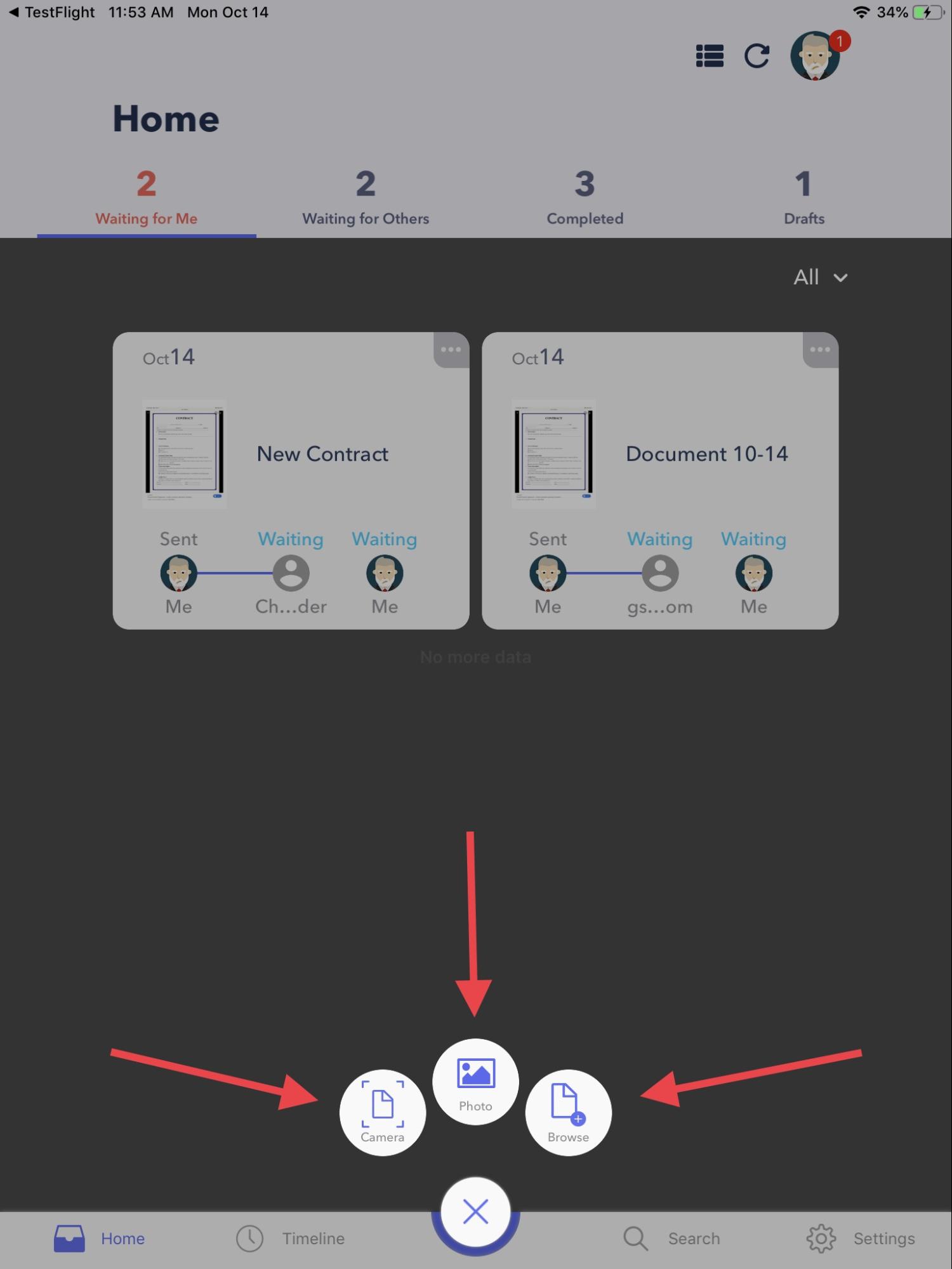 InPerson Signing on iPad Getting Signatures from Others FacetoFace