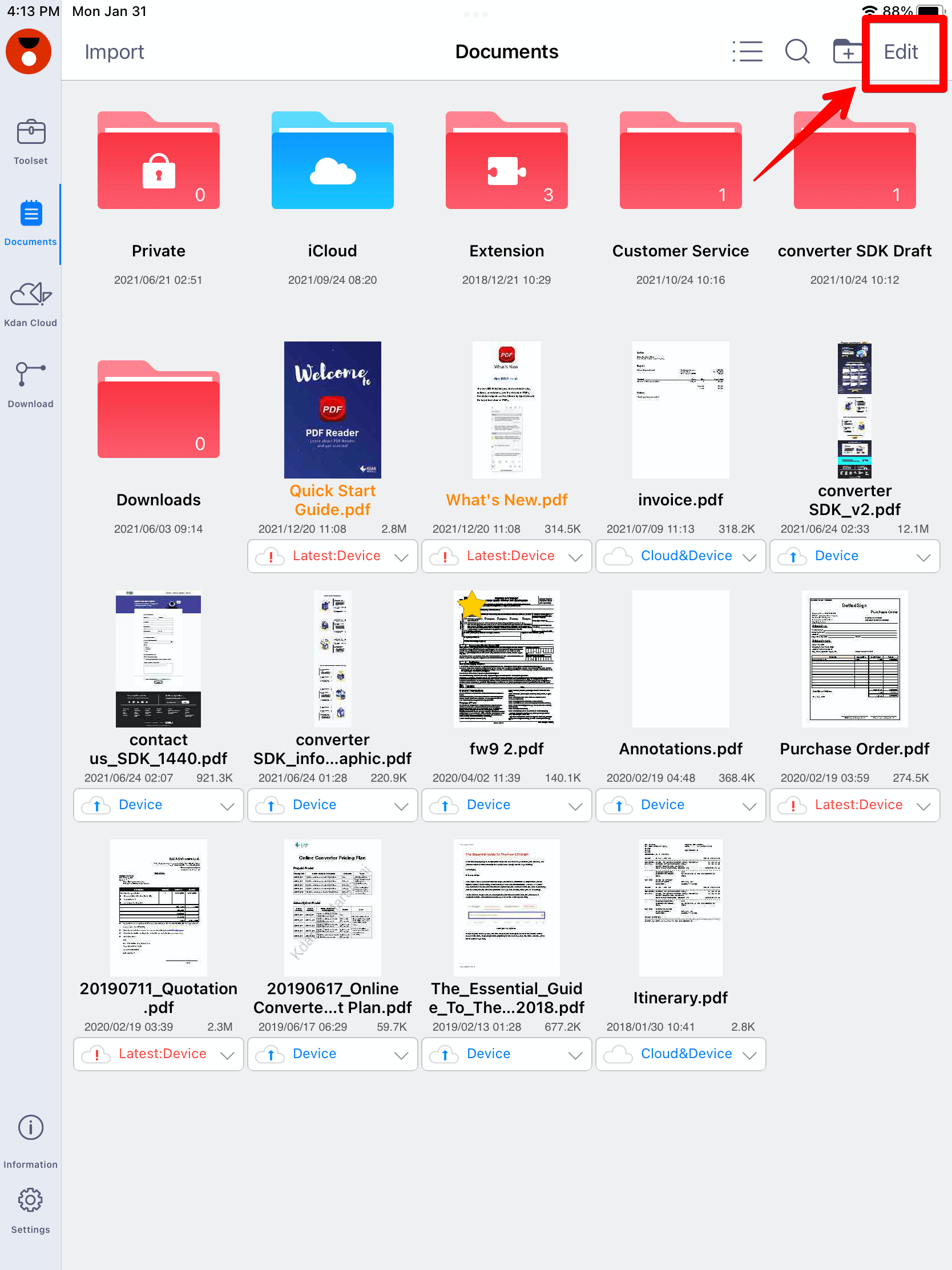 How to Create a Zipped File Support Kdan Mobile
