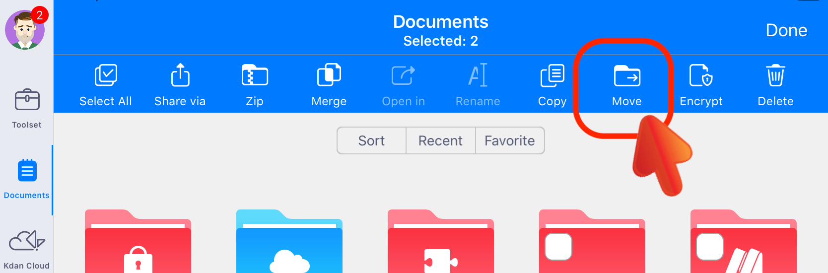 How can I migrate my documents from PDF Reader iPad app to PDF Reader