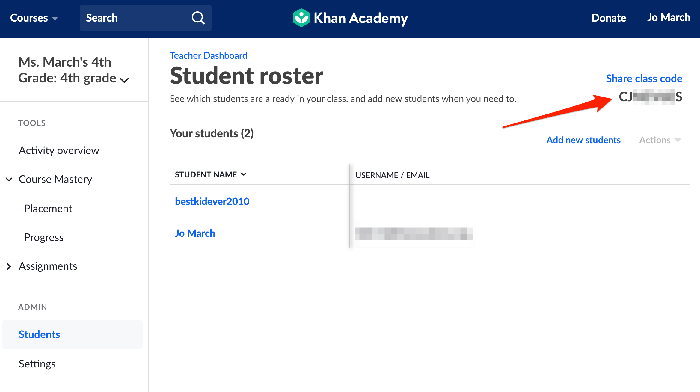 How can I view my students’ Khan Academy experience? Khan Academy