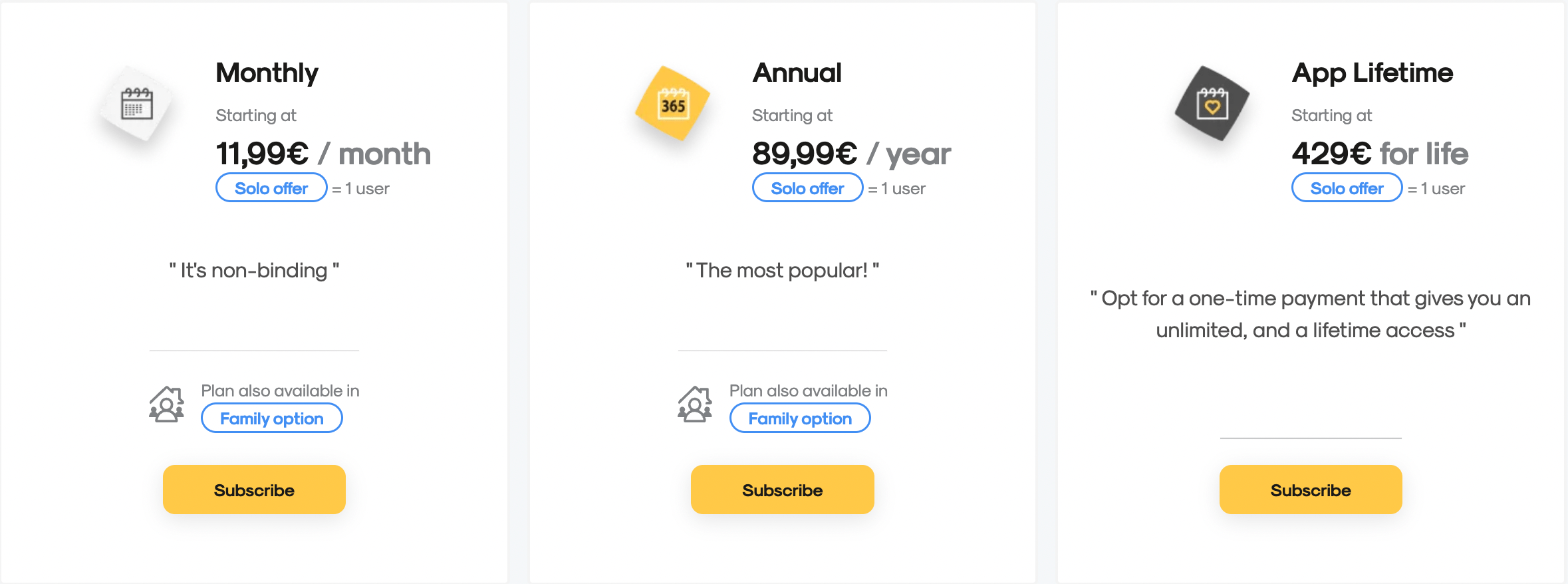 Is there a free version of Kinomap? Fabalabse
