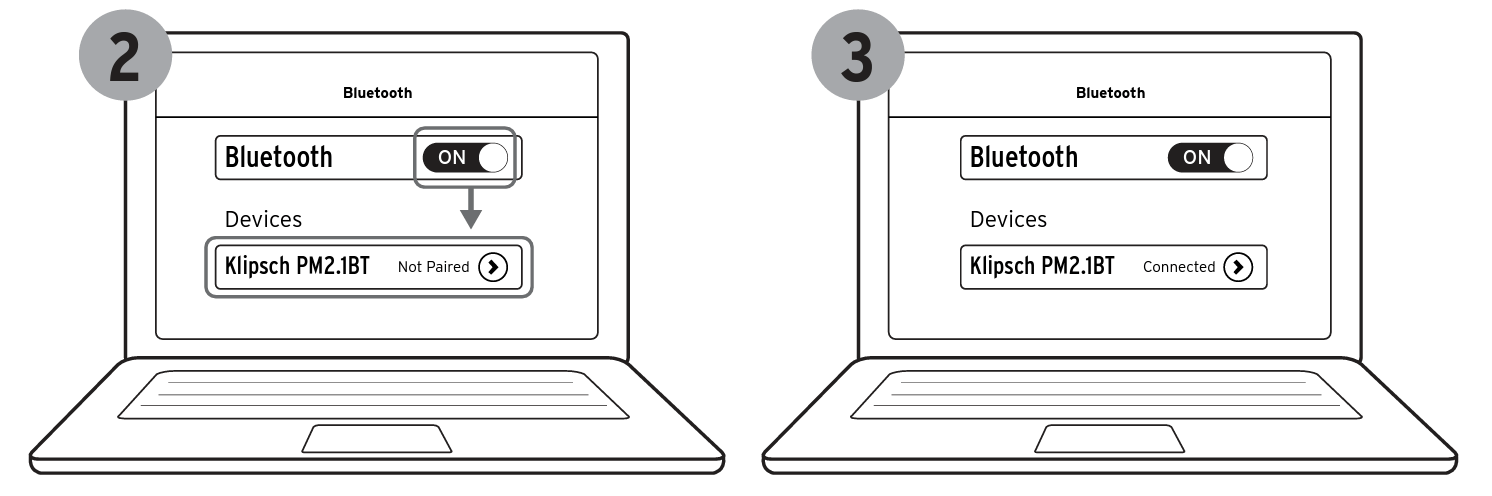 Promedia 2.1 BT - How to Connect via Bluetooth – Klipsch