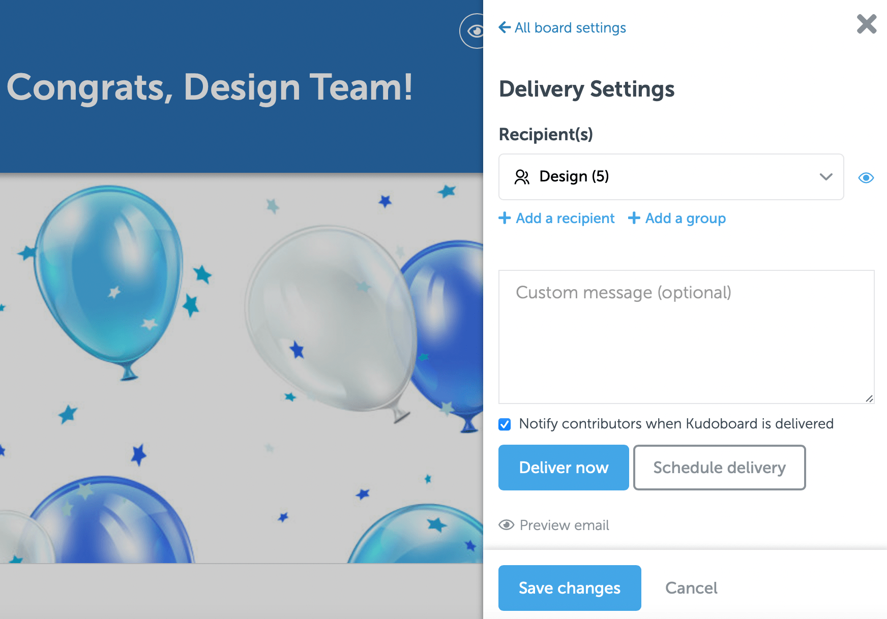 How do I use Kudoboard's groups feature? Kudoboard