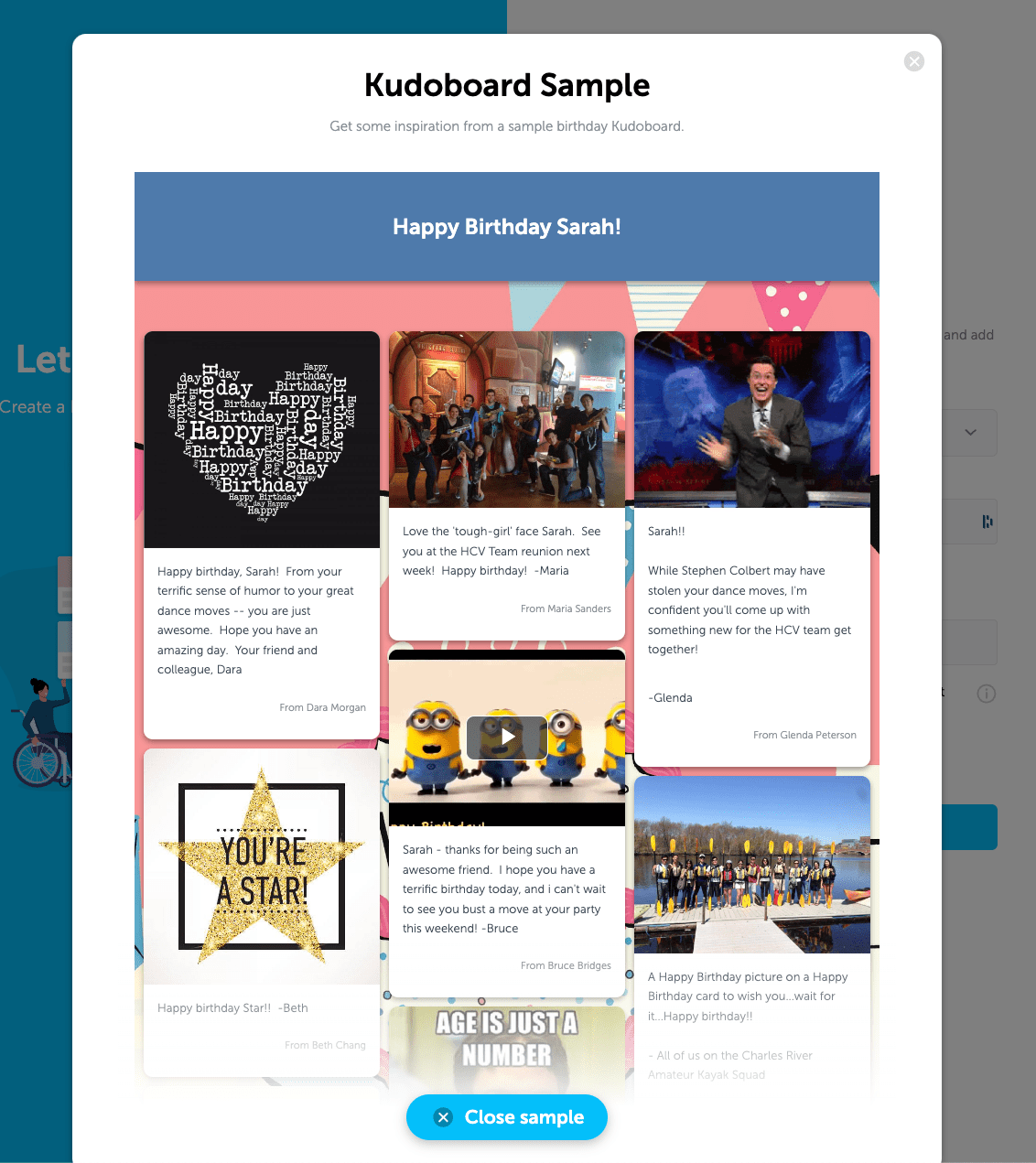 For Business/Enterprise End Users How to Create a Kudoboard Kudoboard