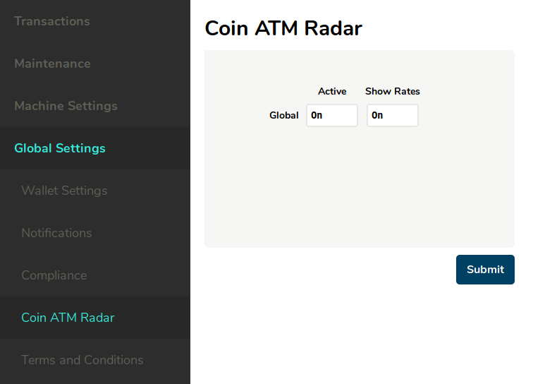 Coin ATM Radar Lamassu Support