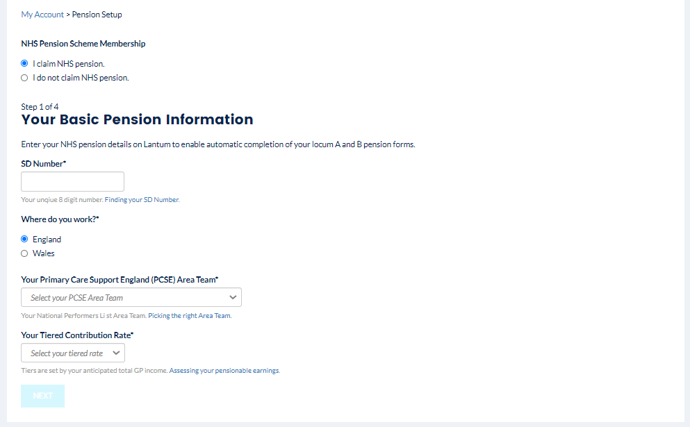 How to claim NHS pension? Lantum