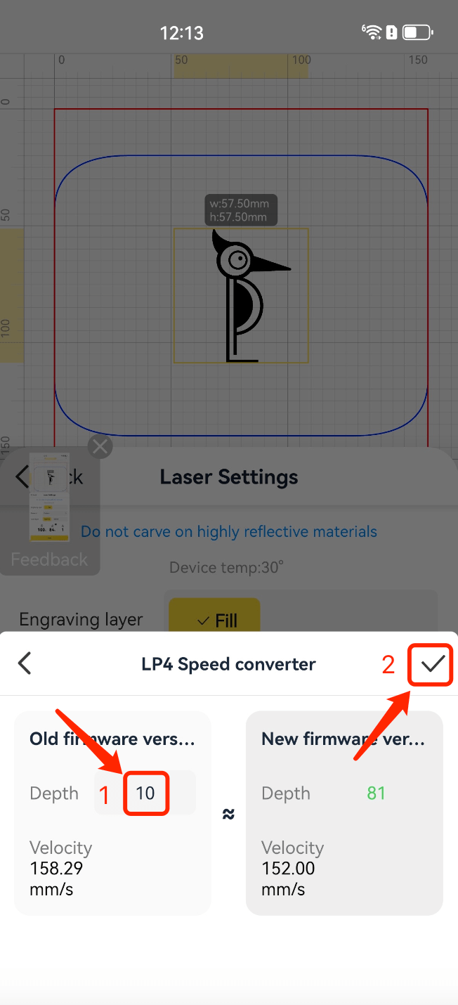 LP4 Firmware Upgrade Instructions - V655 – LaserPecker Support Center
