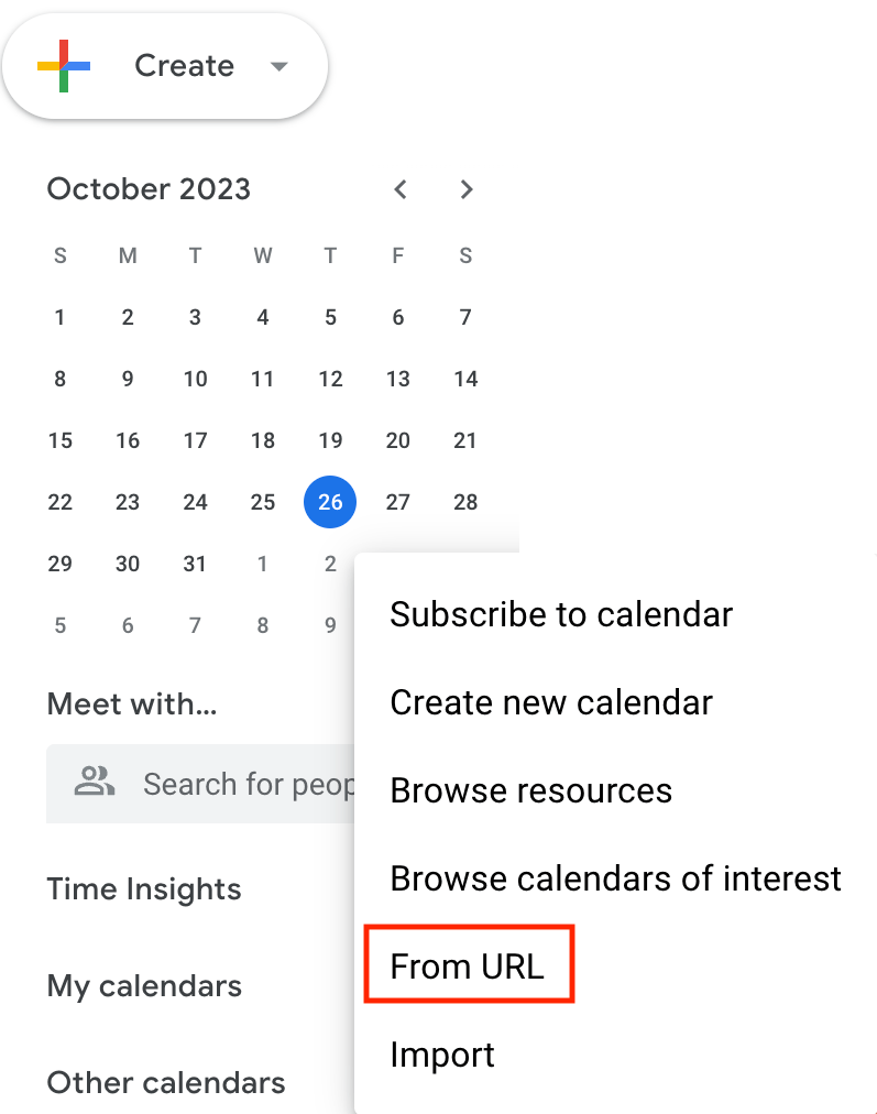 Sync to Google Calendar Lightning Bolt