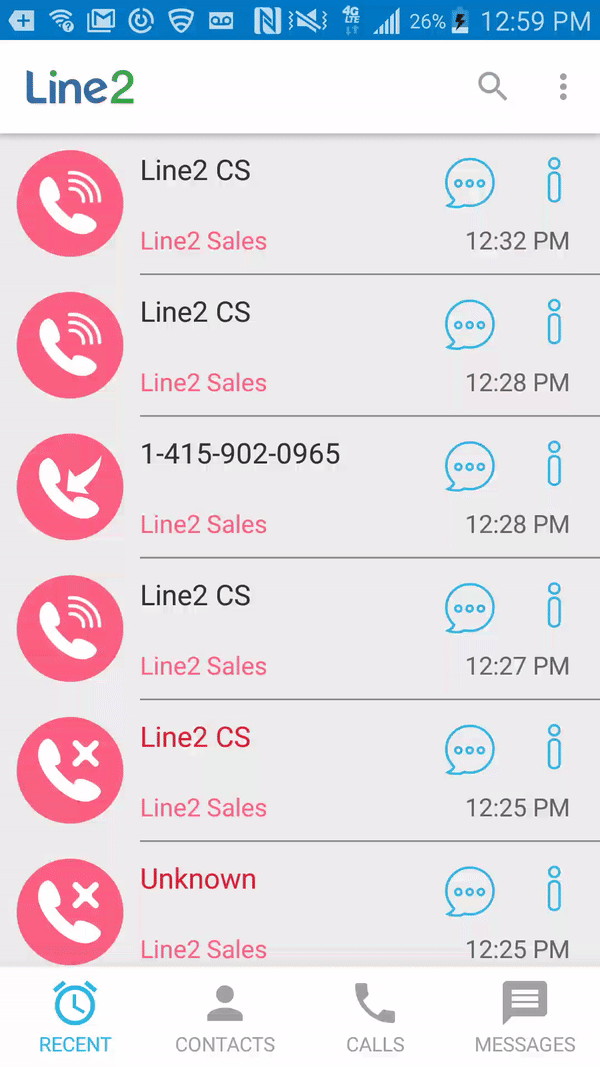 How To Place And Receive Calls On Android Line2 Support