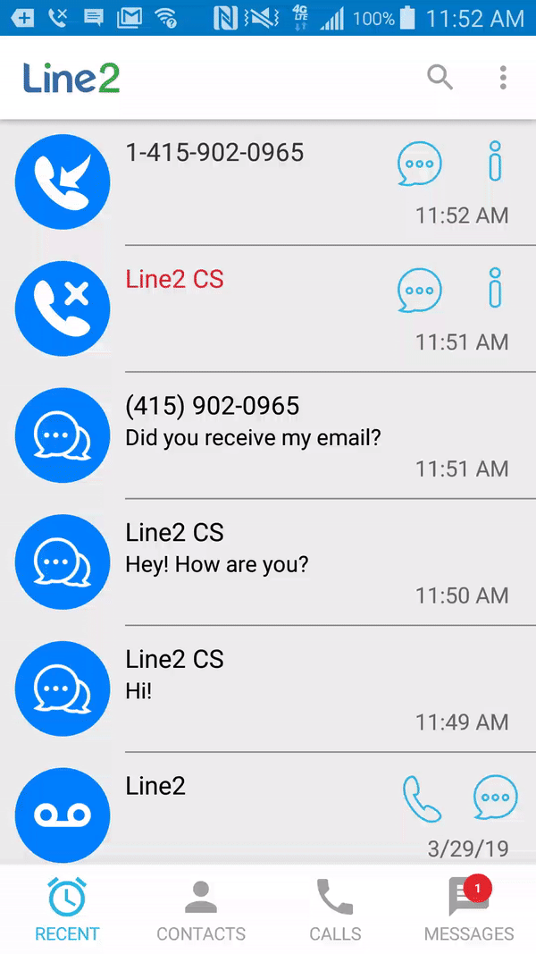 How To Delete Call Logs And Text Messages On Android Line2 Support