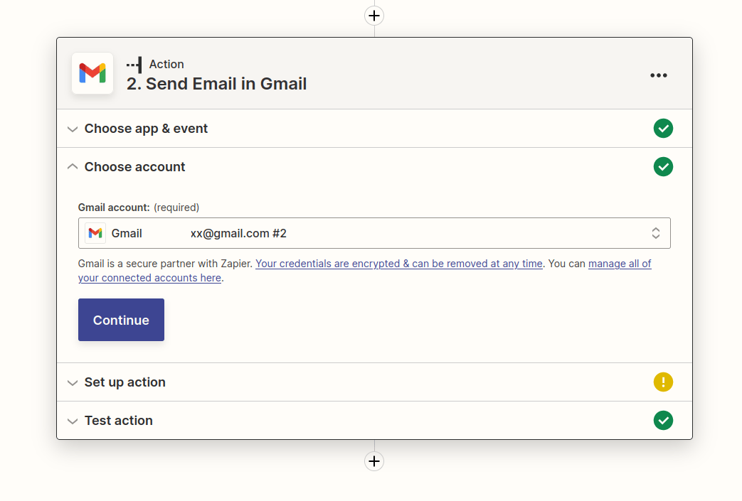 How to integrate Linked Helper with Gmail via Zapier webhook Linked