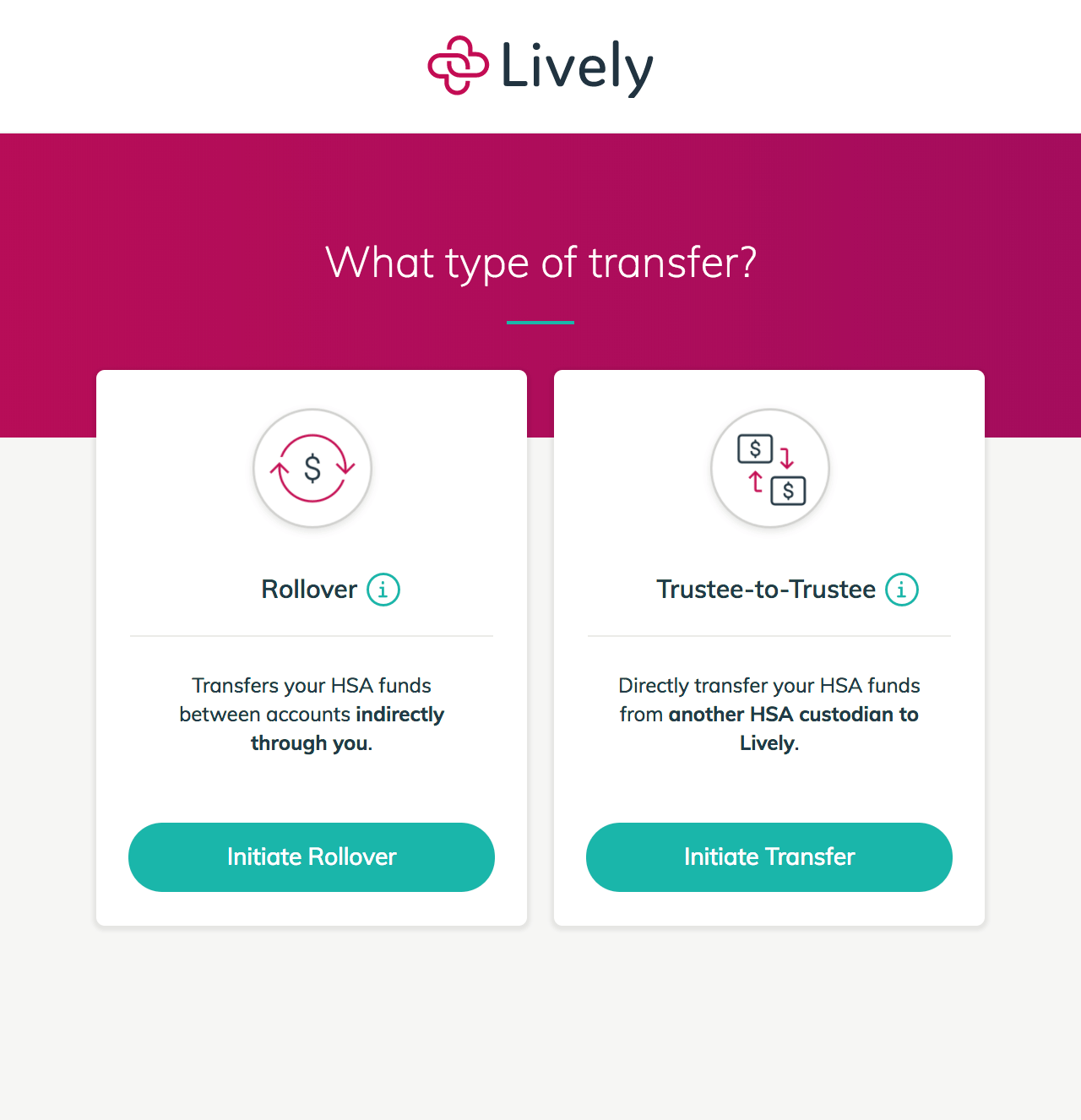 Access HSA Transfers Lively