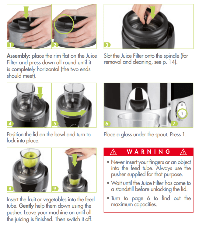How do I use the Magimix Juice Filter? Magimix Support