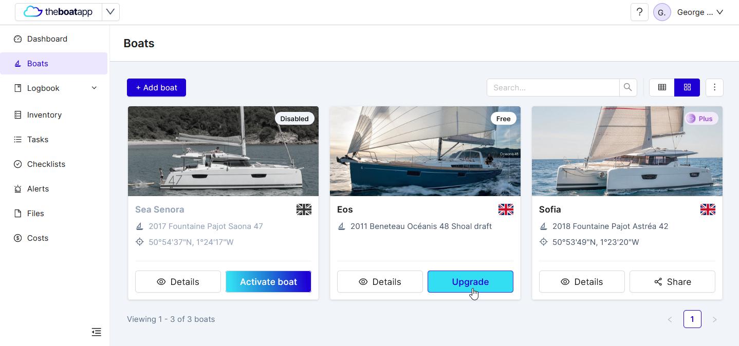 Boat Status & Licences