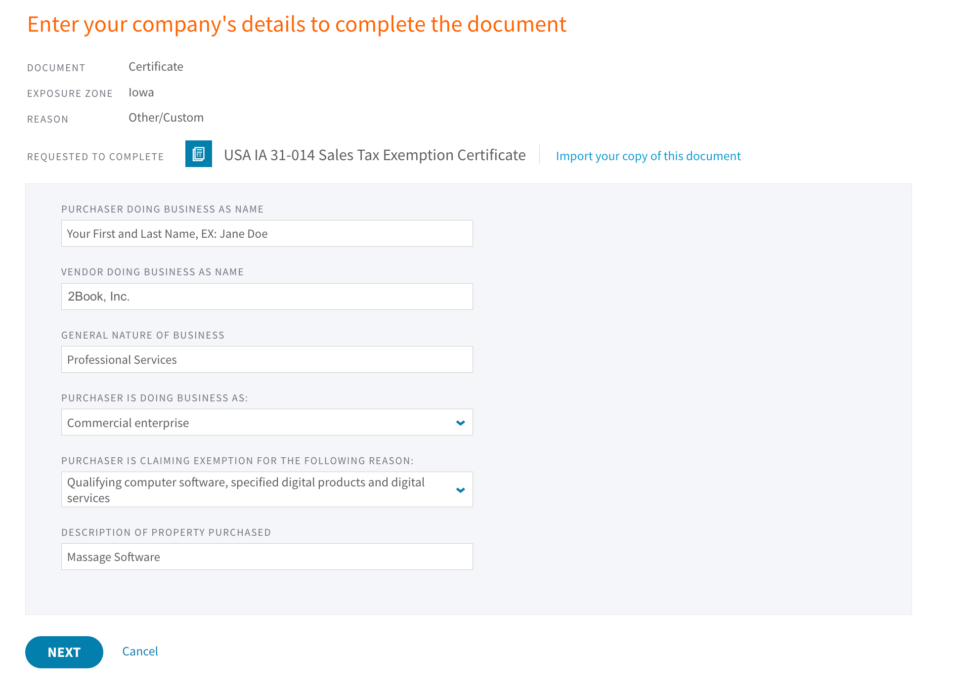Steps to Qualify for Iowa Sales Tax Exemption MassageBook