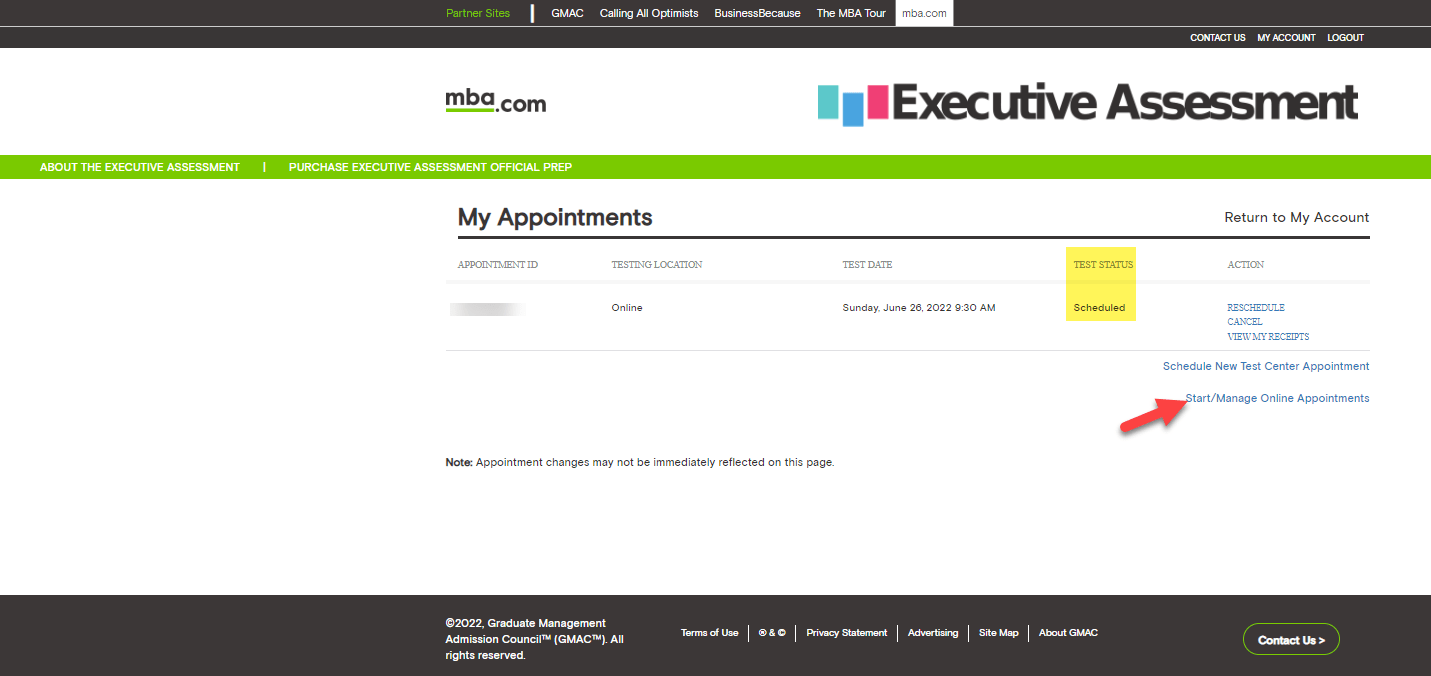 Executive Assessment How Do I Launch My Online Assessment?